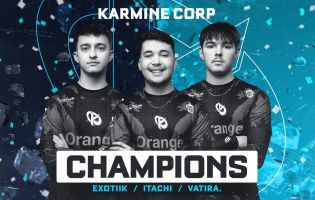 Karmine Corp est le Rocket League Championship Series Winter Major vainqueurs