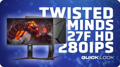 Twisted Minds 27FHD280IPS (Quick Look) - Plat et furieux